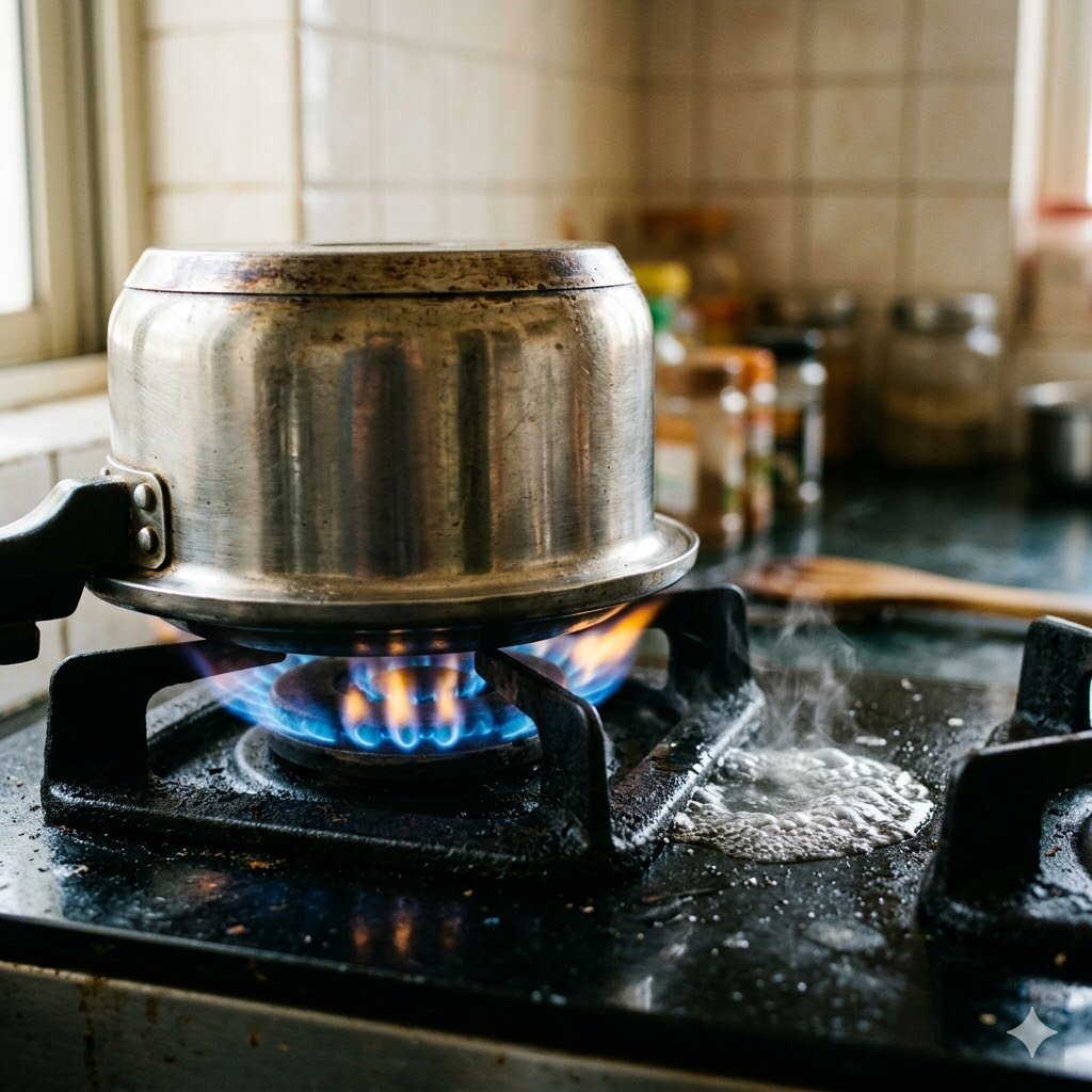 Indoor combustion in Indian homes — every flame is an indoor air problem