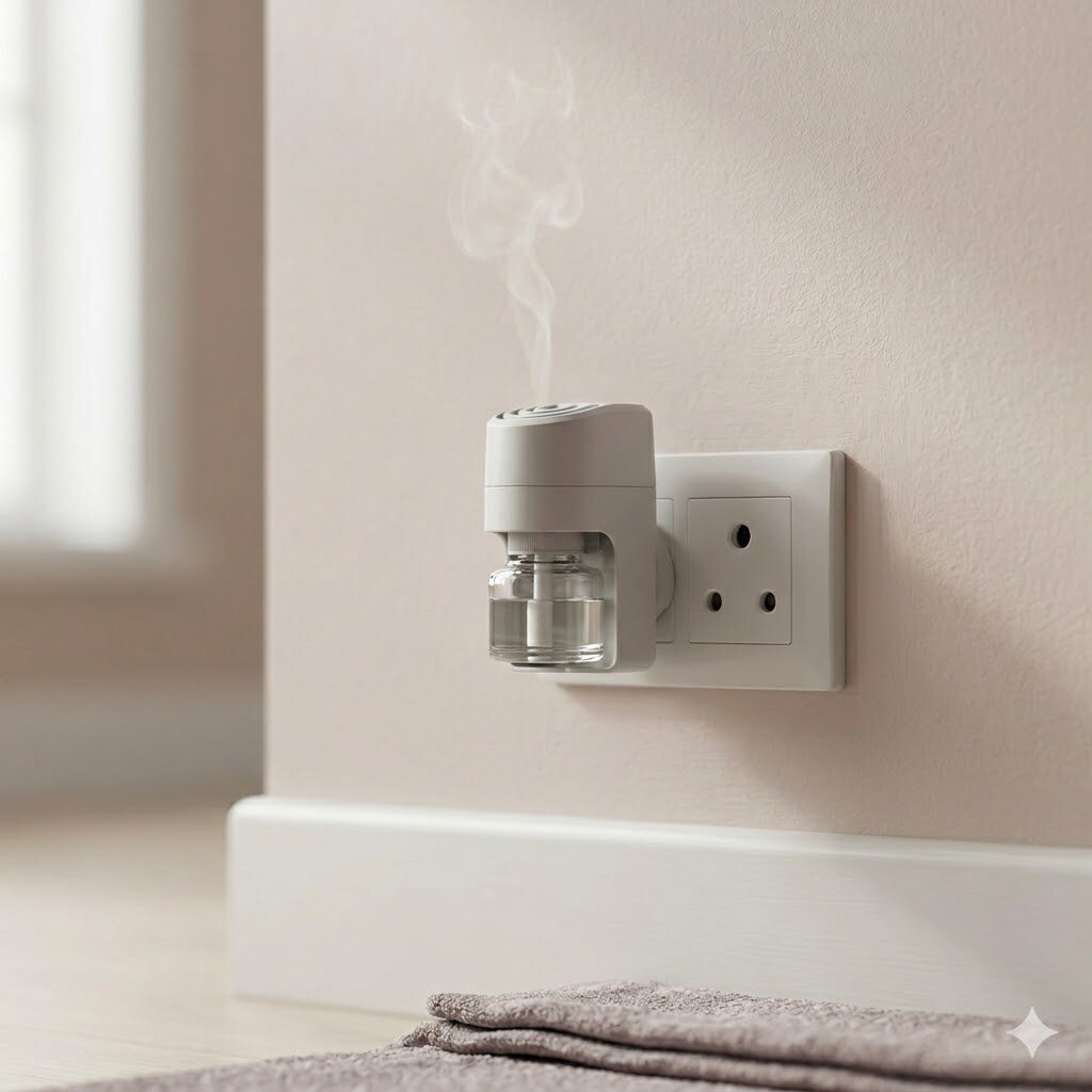 Plug-in air freshener — the continuous indoor VOC source most Indian homes never question